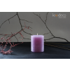 Handmade Lilac Provence Rustic Pillar Candles